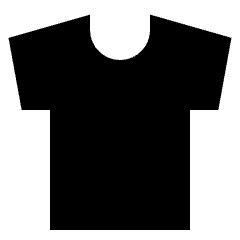 Shirt Icon from Sharp Solid Set