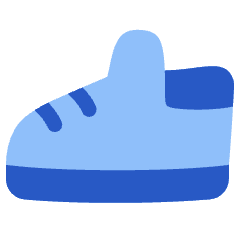 Sneakers Icon from Plump Flat Set