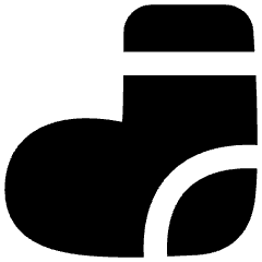 Sock Icon from Flex Solid Set