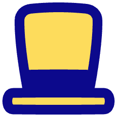 Tall Hat Icon from Plump Pop Set