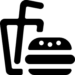 Fast Food Burger Drink Icon from Ultimate Bold Set