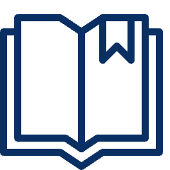 Book Open Bookmark 1 Icon from Cyber Line Set