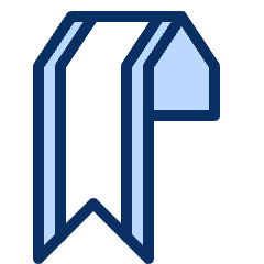 Bookmark 4 Icon from Cyber Duotone Set