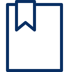 Document Bookmark 1 Icon from Cyber Line Set