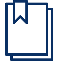 Document Bookmark 2 Icon from Cyber Line Set