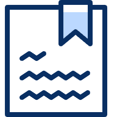 Text Document Bookmark Icon from Cyber Duotone Set