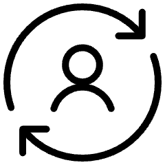 Switch Account 2 Icon from Ultimate Light Set