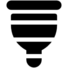 Menstrual Cup 1 Icon from Ultimate Bold Set