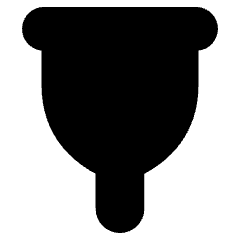 Menstrual Cup 3 Icon from Ultimate Bold Set