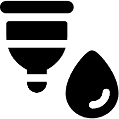 Menstrual Cup Blood Icon from Ultimate Bold Set