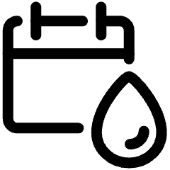 Period Calendar 3 Icon from Ultimate Regular Set