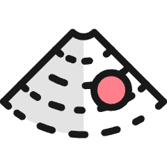 Pregnancy Ultrasound Baby Icon from Ultimate Colors Set