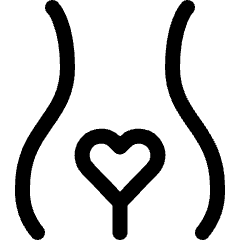 Pregnancy Vagina Icon from Ultimate Regular Set