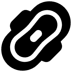 Sanitary Pad 1 Icon from Ultimate Bold Set