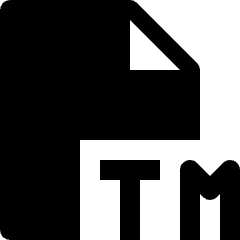 File Copyright Tm Icon from Nova Solid Set