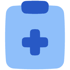 Clipboard Add Icon from Plump Flat Set