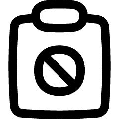 Clipboard Block Icon from Flex Line Set