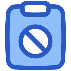 Clipboard Block Icon from Plump Duo Set