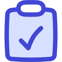 Clipboard Check Icon from Flex Duo Set