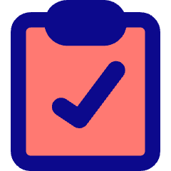 Clipboard Check Icon from Core Pop Set