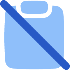 Clipboard Content Paste Off Icon from Plump Flat Set