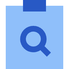Clipboard Content Paste Search Icon from Sharp Flat Set