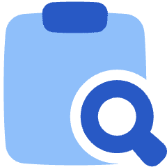 Clipboard Content Paste Search Icon from Plump Flat Set