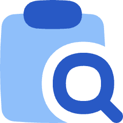 Clipboard Content Paste Search Icon from Flex Flat Set