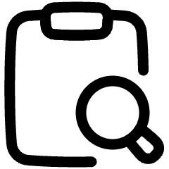 Clipboard Content Paste Search Icon from Plump Line Set