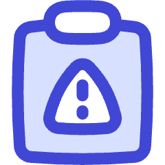 Clipboard Task Alert Icon from Flex Duo Set