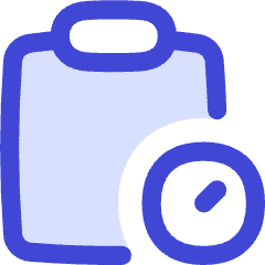 Clipboard Task Pending Action Icon from Flex Duo Set