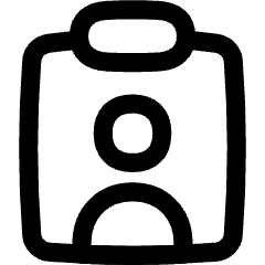 Clipboard Task Person In Charge Icon from Flex Line Set