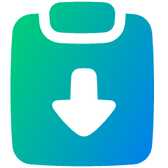 Clipboard Task Returned Icon from Plump Gradient Set