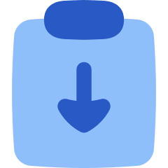 Clipboard Task Returned Icon from Flex Flat Set