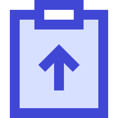 Clipboard Task Submitted Icon from Sharp Duo Set