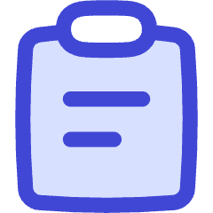 Clipboard Text Icon from Flex Duo Set