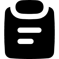 Clipboard Text Icon from Flex Solid Set