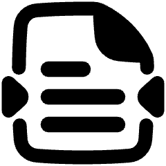 Compress PDF Icon from Plump Remix Set