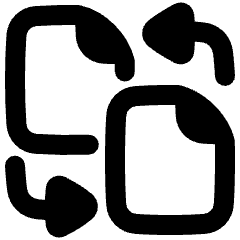 Convert PDF 1 Icon from Plump Remix Set