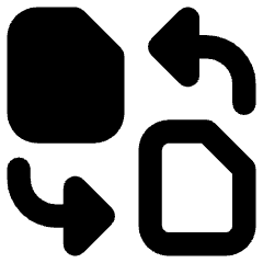 Convert PDF 1 Icon from Core Remix Set