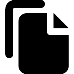 Copy Document Icon from Core Solid Set