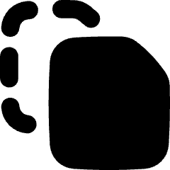 Copy Document Icon from Flex Solid Set