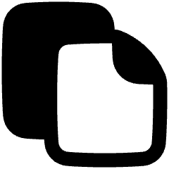 Copy Document Icon from Plump Remix Set