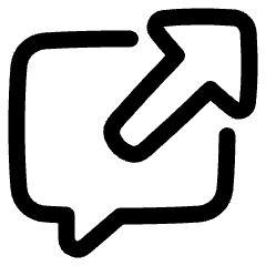 Cross Reference Icon from Plump Line Set