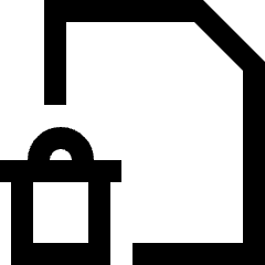 Delete PDF Icon from Sharp Line Set