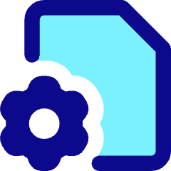 Document Setting Gear Icon from Core Pop Set