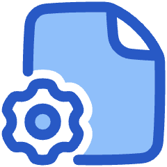 Document Setting Icon from Plump Duo Set