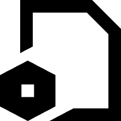 Document Setting Icon from Sharp Remix Set