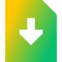 Download File Icon from Sharp Gradient Set