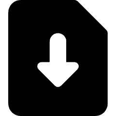 Download File Icon from Core Solid Set